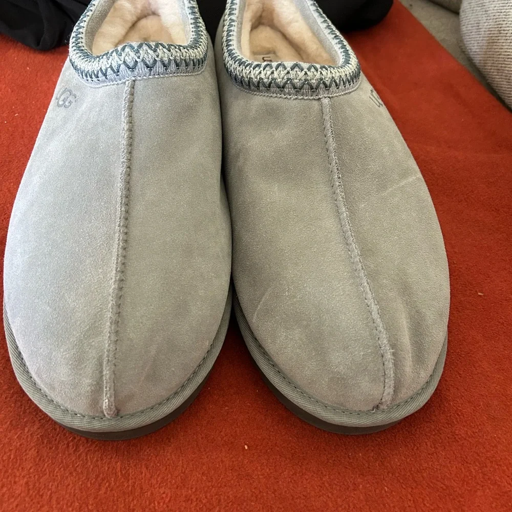 UGG Men's Tasman Clog Slippers light gray
